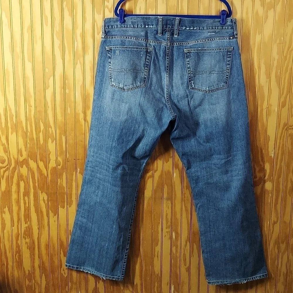 Lucky brand 455 distressed jeans